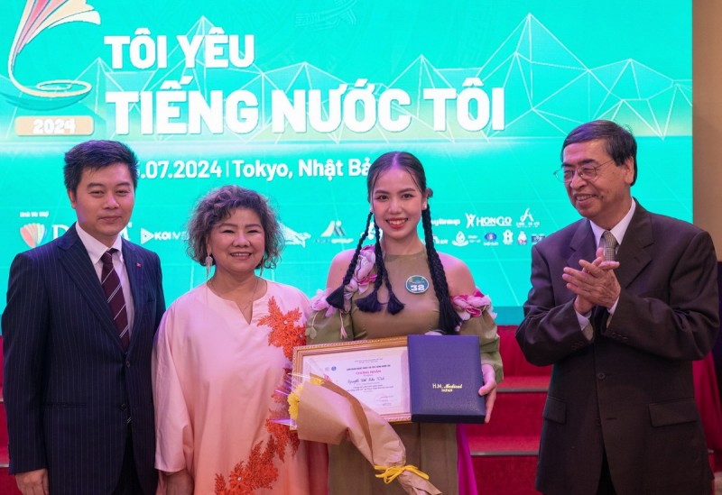 Trao giải Liên hoan nghệ thuật “Tôi yêu tiếng nước tôi” tại Nhật Bản