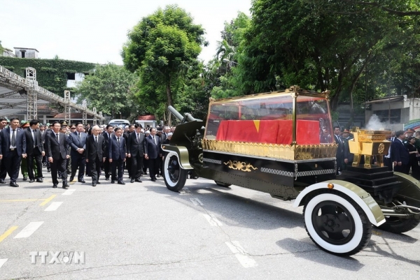 Hành trình đưa tiễn Tổng Bí thư Nguyễn Phú Trọng về nơi an nghỉ cuối cùng