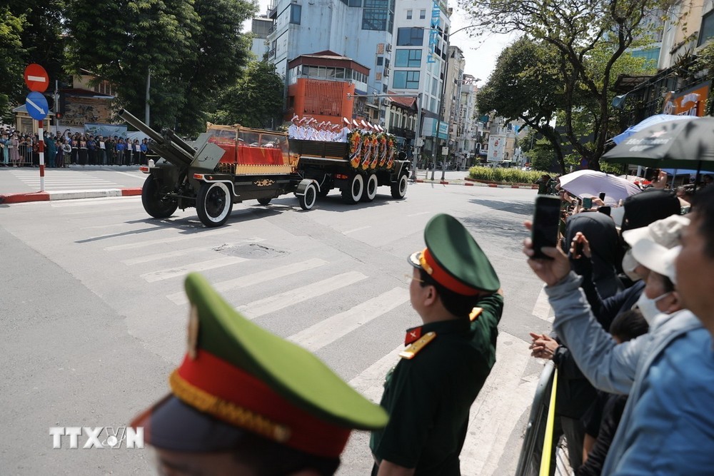 Hành trình đưa tiễn Tổng Bí thư Nguyễn Phú Trọng về nơi an nghỉ cuối cùng