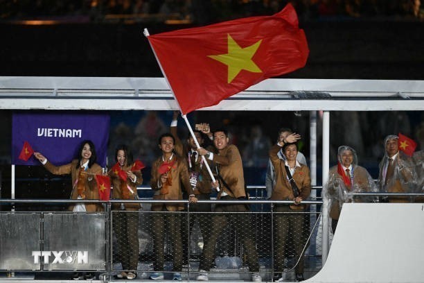 Những hình ảnh ấn tượng tại Lễ khai mạc Olympic Paris 2024