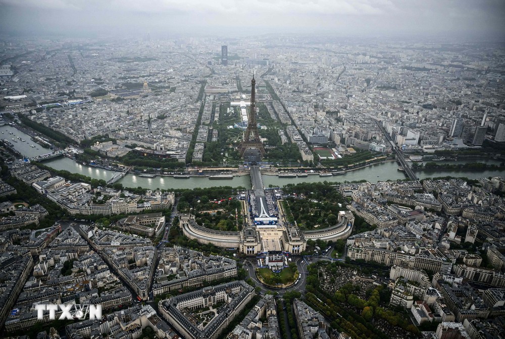 Những hình ảnh ấn tượng tại Lễ khai mạc Olympic Paris 2024