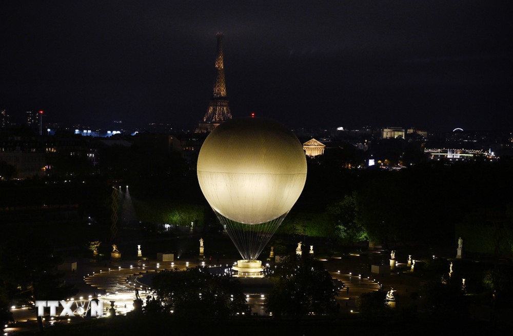 Những hình ảnh ấn tượng tại Lễ khai mạc Olympic Paris 2024