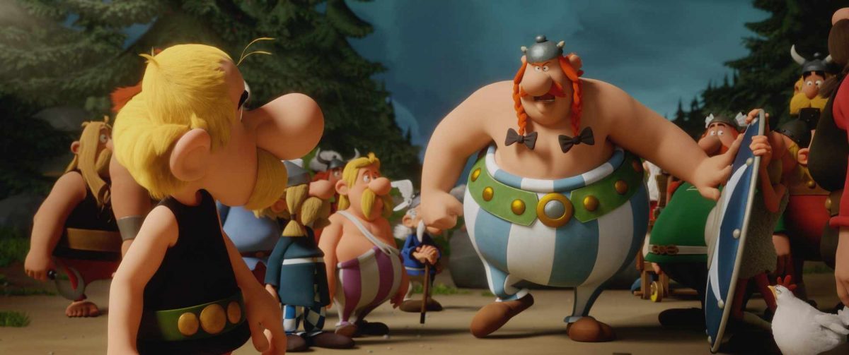 Bộ truyện Astérix được dựng thành phim điện ảnh và hoạt hình