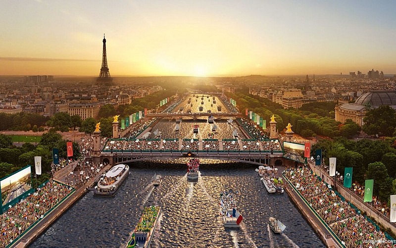 Tận hưởng vẻ đẹp màu sắc của Thế vận hội Olympic Paris 2024