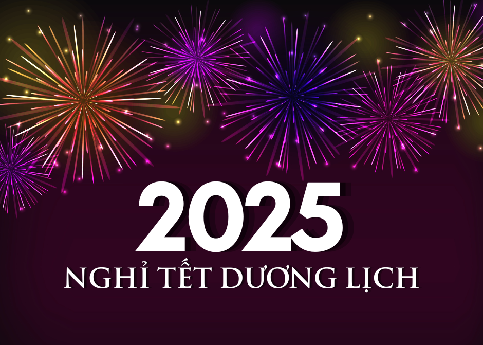 Lịch nghỉ Tết dương lịch 2025 như thế nào