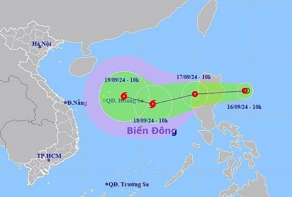 Áp thấp nhiệt đới mạnh lên thành Bão số 4: Dự báo 2 kịch bản ảnh hưởng đất liền nước ta