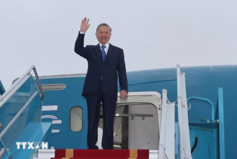 tong bi thu chu tich nuoc to lam len duong tham mong co ireland phap