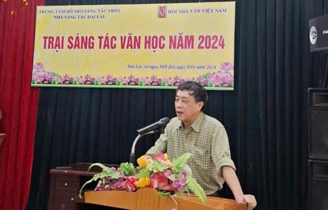 Hội Nhà văn Việt Nam khai mạc Trại Sáng tác văn học 2024