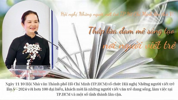 hoi nghi nhung nguoi viet tre tp ho chi minh lan thu v thap lua dam me sang tao noi nguoi viet tre