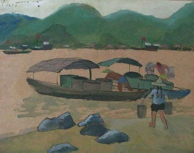 Tranh bột màu và sơn dầu của họa sĩ Nguyễn Đăng Phú Tranh bột màu và sơn dầu của họa sĩ Nguyễn Đăng Phú