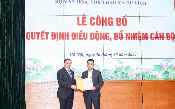 Ông Đặng Trần Cường được bổ nhiệm làm Cục trưởng Cục Điện ảnh