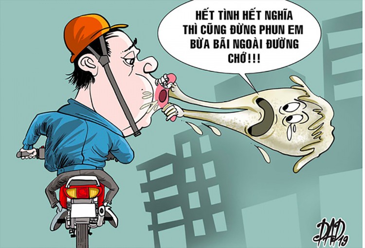 Văn hóa "nước bọt" và chạy càn - tạp bút của Nguyễn Hải