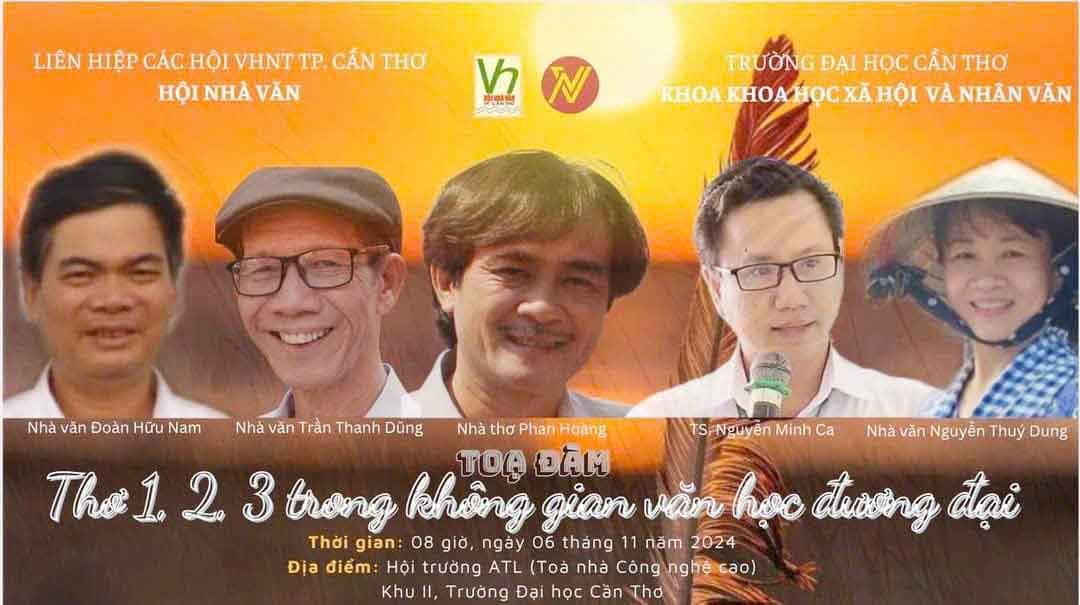 Ấn tượng Tọa đàm "Thơ 1-2-3 trong không gian văn học hiện đại"