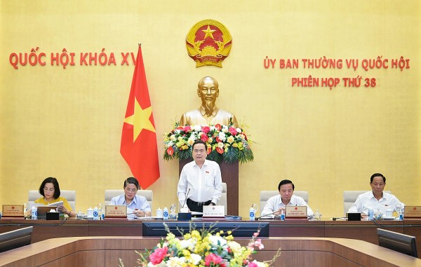 Khai mạc phiên họp thứ 39 của Ủy ban Thường vụ Quốc hội