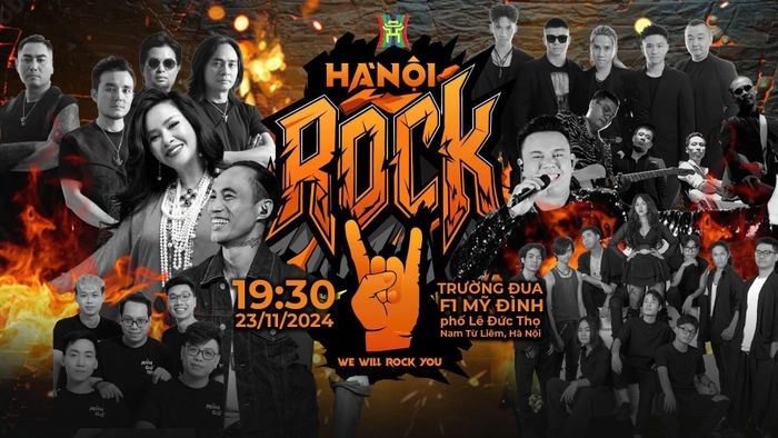 Cháy hết mình cùng "Hà Nội Rock"