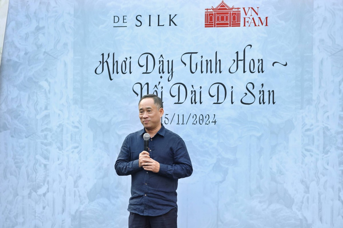 Ra mắt Bộ sưu tập lụa "Khơi dậy tinh hoa, nối dài di sản"