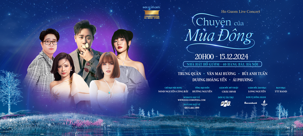 Mùa Đông sẽ trở nên quyến rũ hơn với live concert “Chuyện của mùa Đông”