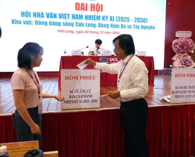 Đại hội Hội Nhà văn Việt Nam nhiệm kỳ XI (2025-2030) khu vực ĐBSCL, Đông Nam Bộ và Tây Nguyên