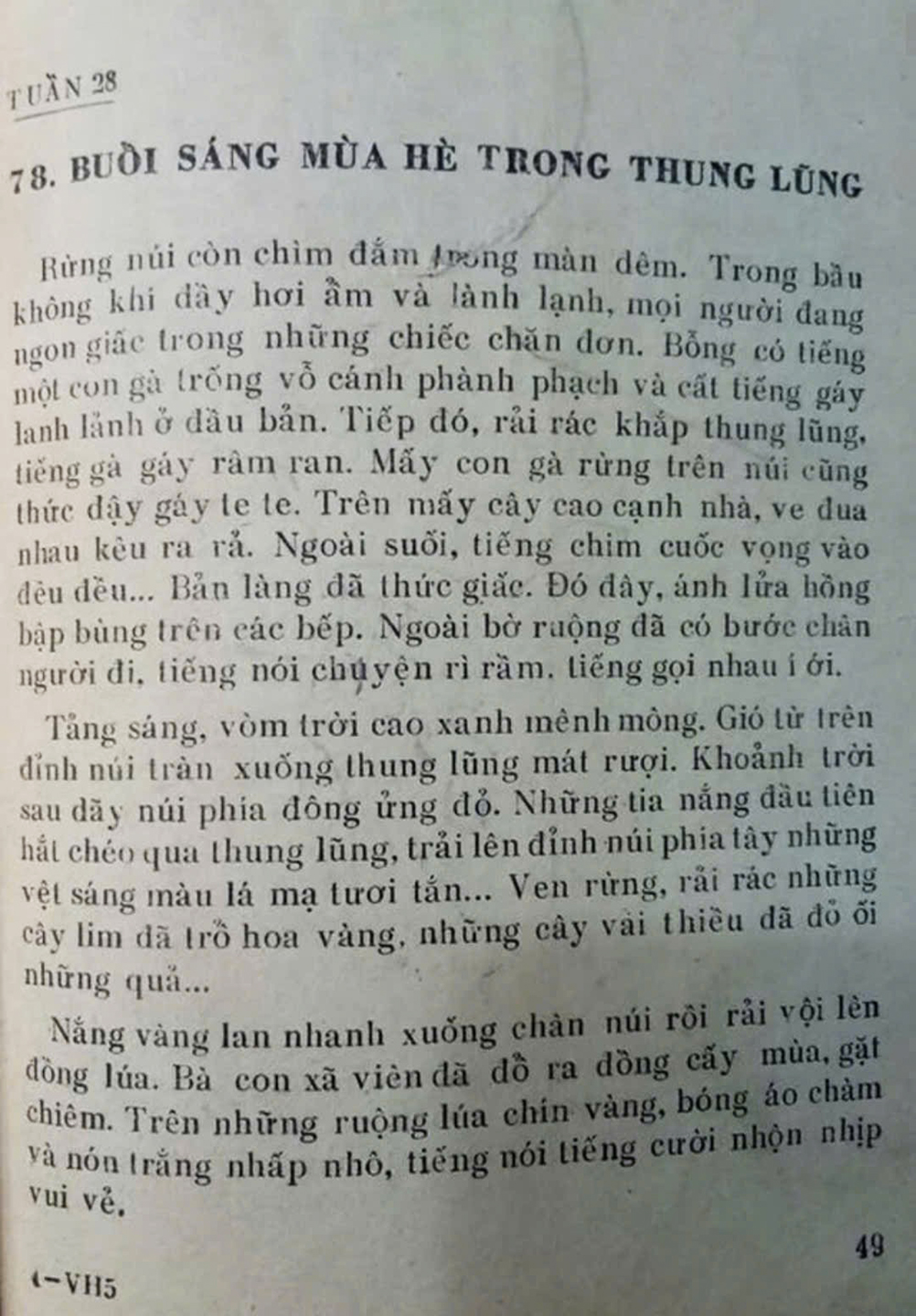 Nhà giáo Hoàng Hữu Bội: Bài tản văn nửa thế kỷ trong sách giáo khoa