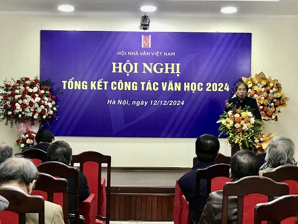 hoi nha van viet nam to chuc hoi nghi tong ket cong tac van hoc nam 2024