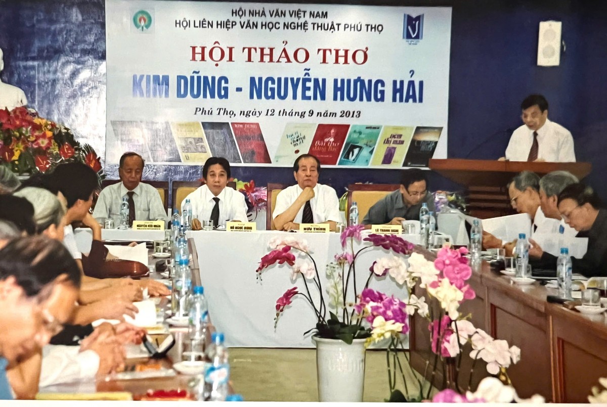 Nhà thơ Kim Dũng - Một dấu ấn thi ca miền đất Tổ