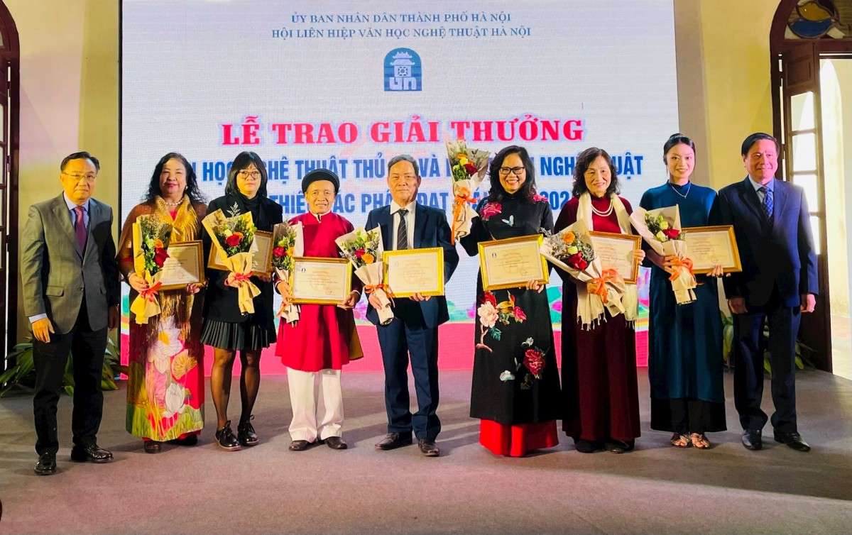 Giải thưởng Văn học nghệ thuật Thủ đô 2024 gọi tên 26 tác phẩm xuất sắc