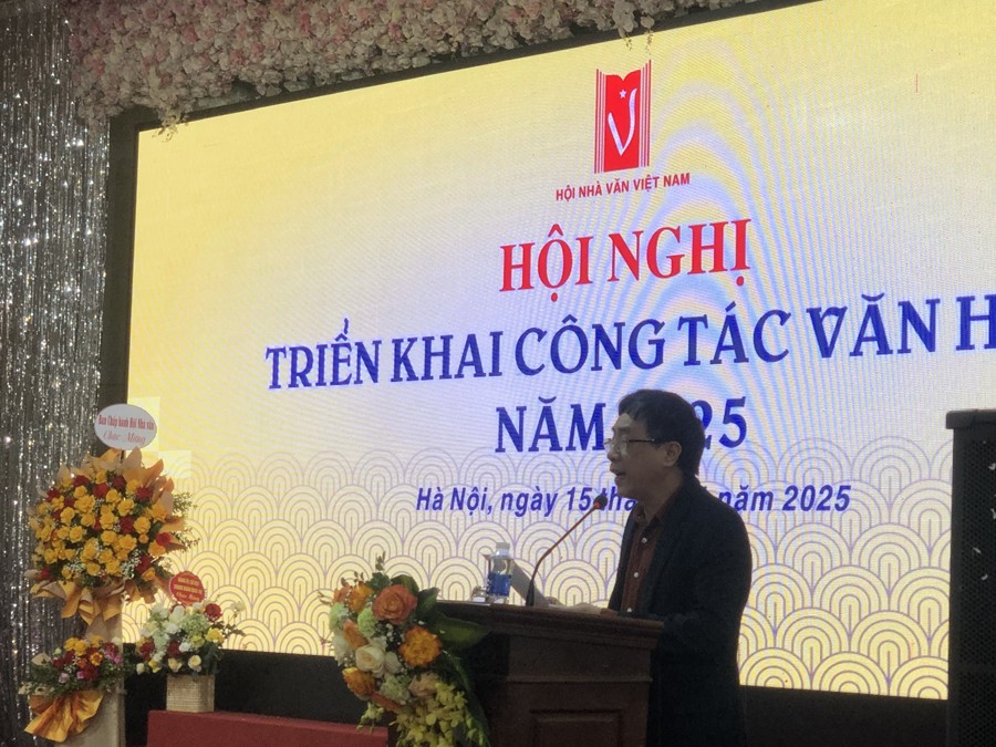 Hội Nhà văn Việt Nam tổ chức Hội nghị triển khai công tác Văn học năm 2025