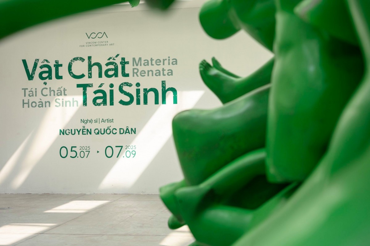 Triển lãm "Tái chất hoàn sinh - Vật chất tái sinh - Materia Renata"