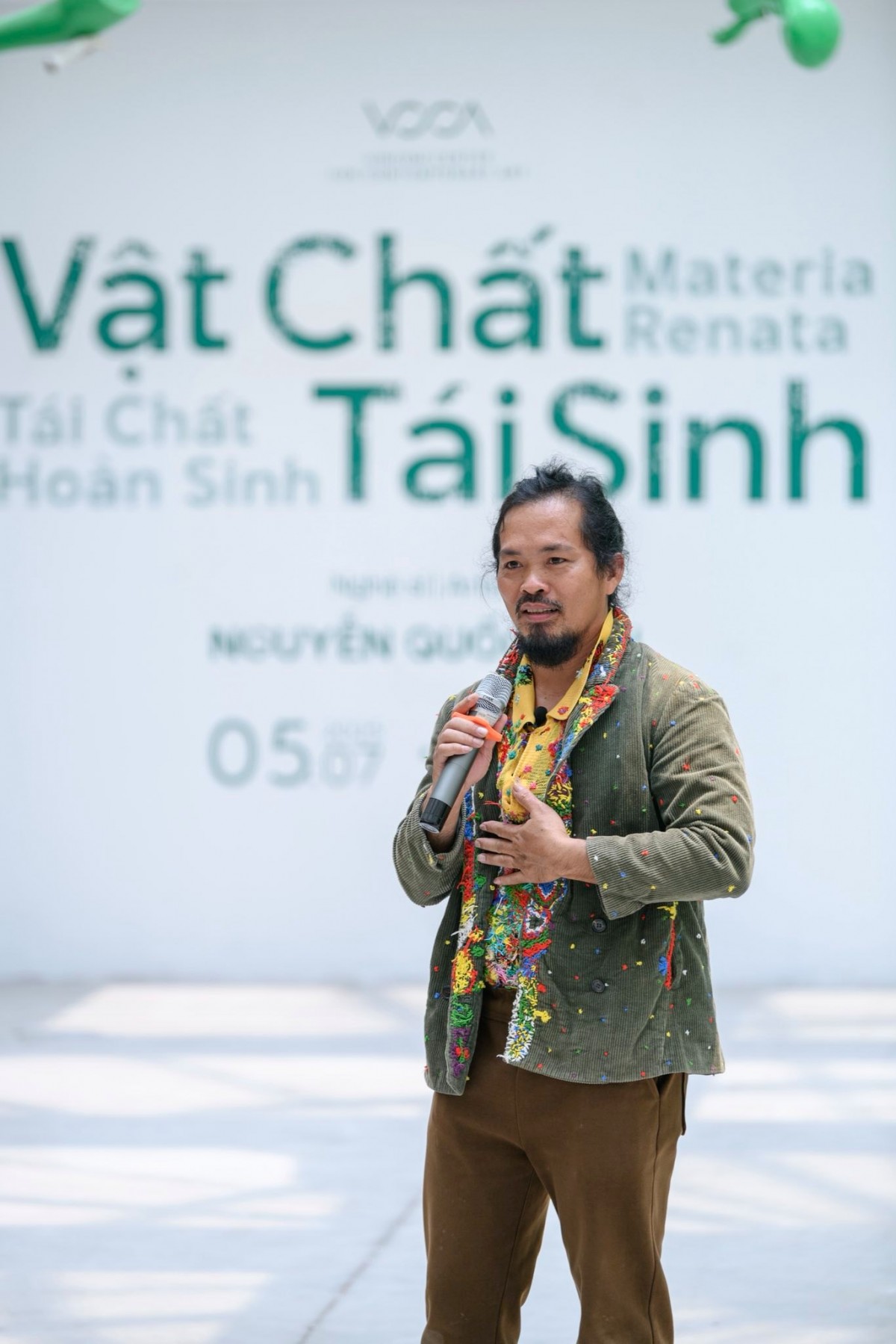 Triển lãm "Tái chất hoàn sinh - Vật chất tái sinh - Materia Renata"