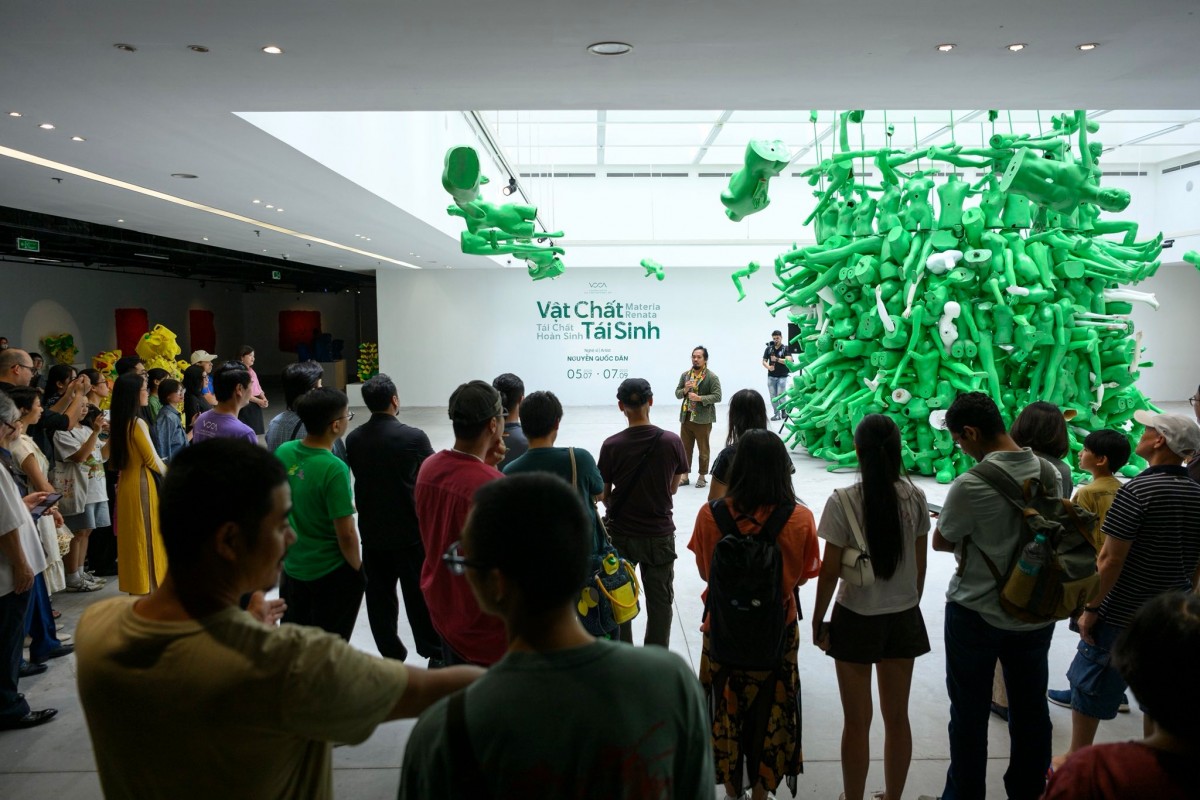 Triển lãm "Tái chất hoàn sinh - Vật chất tái sinh - Materia Renata"