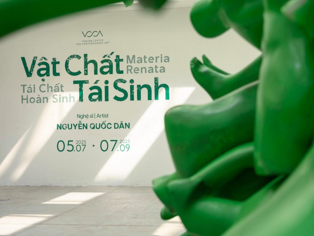 Triển lãm "Tái chất hoàn sinh - Vật chất tái sinh - Materia Renata"