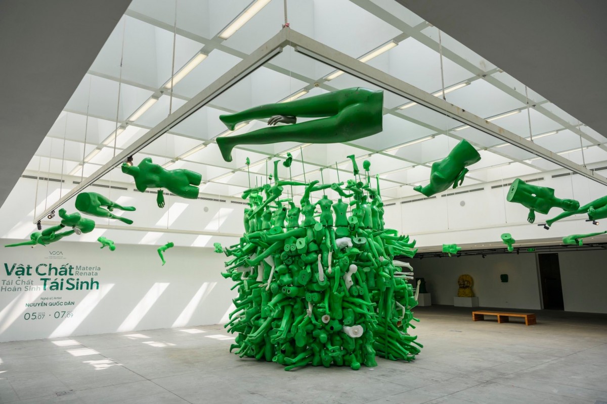 Triển lãm "Tái chất hoàn sinh - Vật chất tái sinh - Materia Renata"