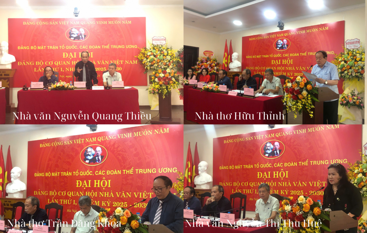 Đại hội Đảng Bộ cơ quan Hội Nhà văn Việt Nam lần thứ I, Nhiệm kỳ 2025-2030