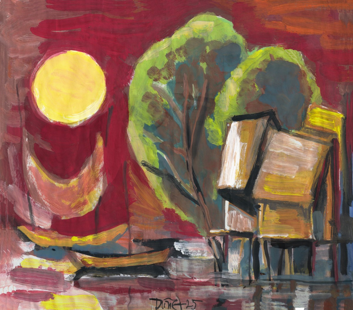 Con nước mồ côi. Truyện ngắn của Vương Đình Khang