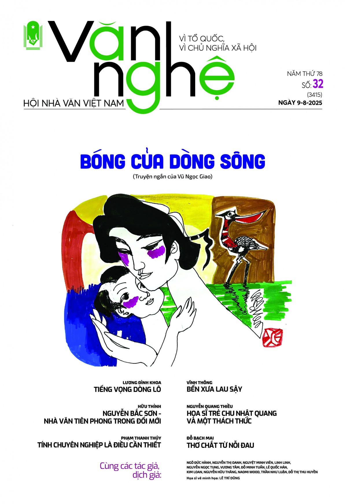 Mời quý vị đón đọc báo Văn nghệ số 32/2025 Mời quý vị đón đọc báo Văn nghệ số 32/2025