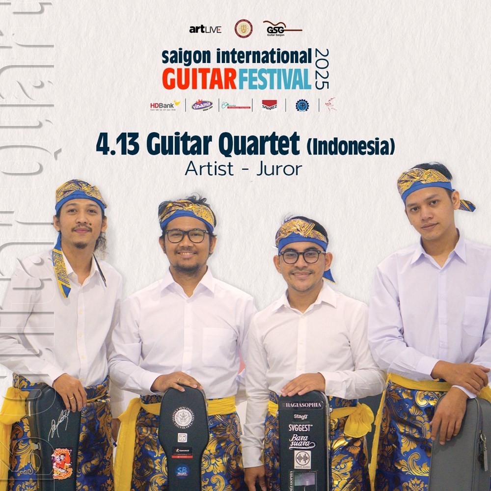 Nhiều nghệ sĩ danh tiếng quốc tế hội tụ tại Liên hoan Guitar quốc tế Sài Gòn 2025