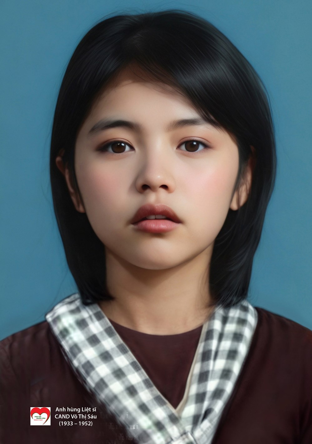 Di ảnh Anh hùng - Liệt sĩ Võ Thị Sáu được phục dựng màu