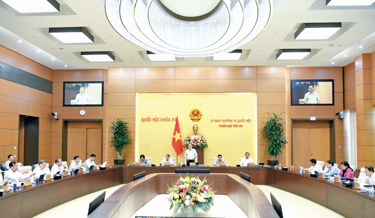 Khai mạc Phiên họp thứ 48 của Ủy ban Thường vụ Quốc hội