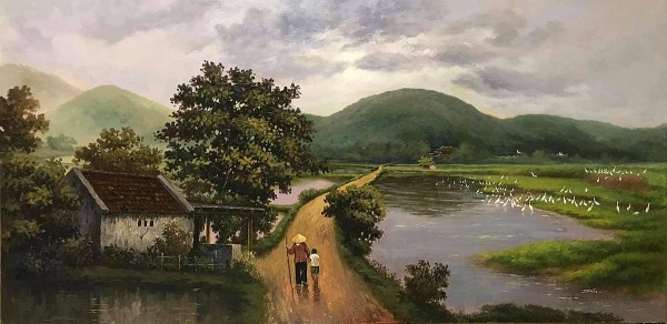 bai tho que nha cua ma giang lan