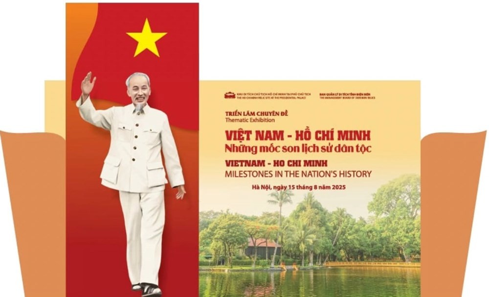Triển lãm diễn ra từ ngày 15/8 đến tháng 12/2025, tại Khu Di tích Chủ tịch Hồ Chí Minh tại Phủ Chủ tịch. Ảnh: BTC