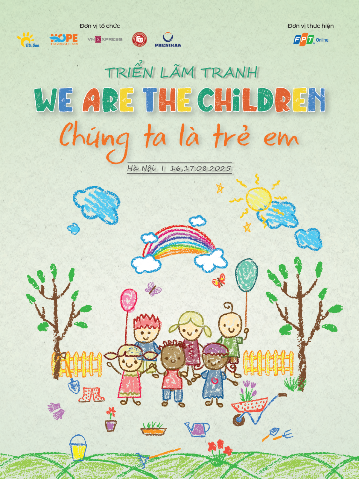 Khai mạc triển lãm "Chúng ta là trẻ em"