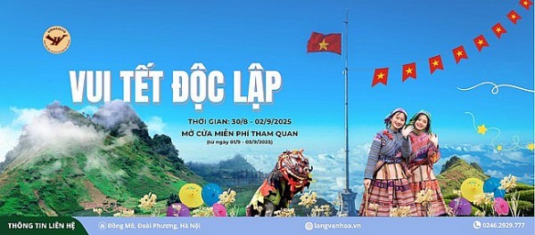 vui tet doc lap chuoi hoat dong dac sac tai lang van hoa du lich cac dan toc viet nam