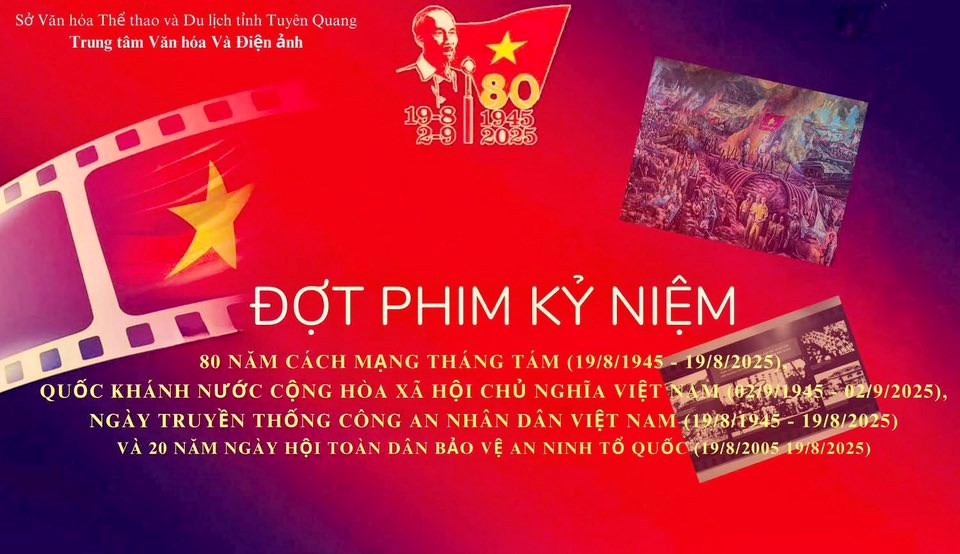 Đợt chiếu phim lưu động sẽ diễn ra đến ngày 5/9. Ảnh: BTC