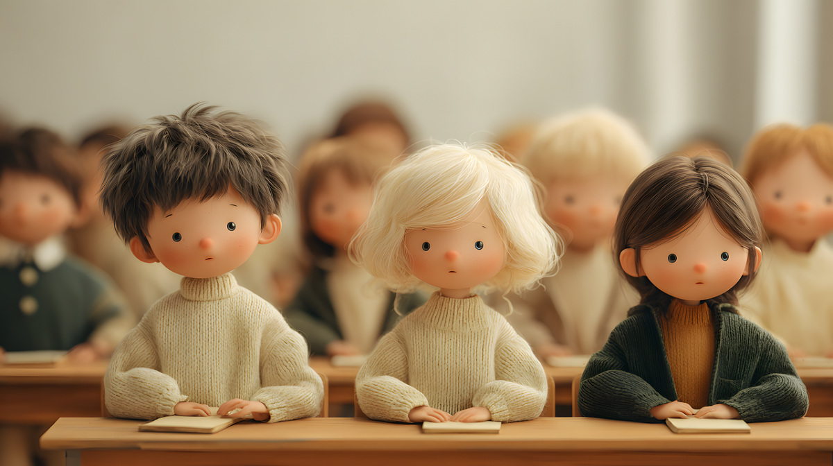 Mây Nhỏ đi học