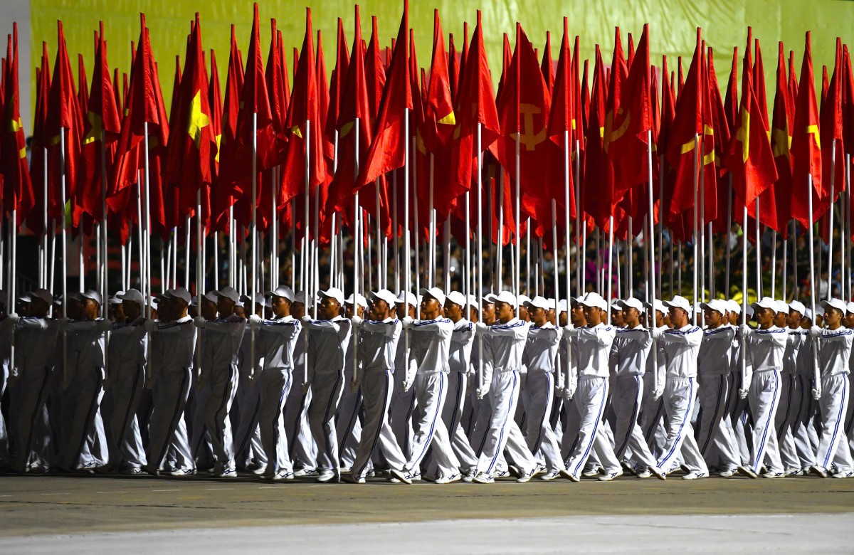 Ấn tượng với buổi hợp luyện diễu binh, diễu hành lần thứ Nhất mừng đại lễ 2/9