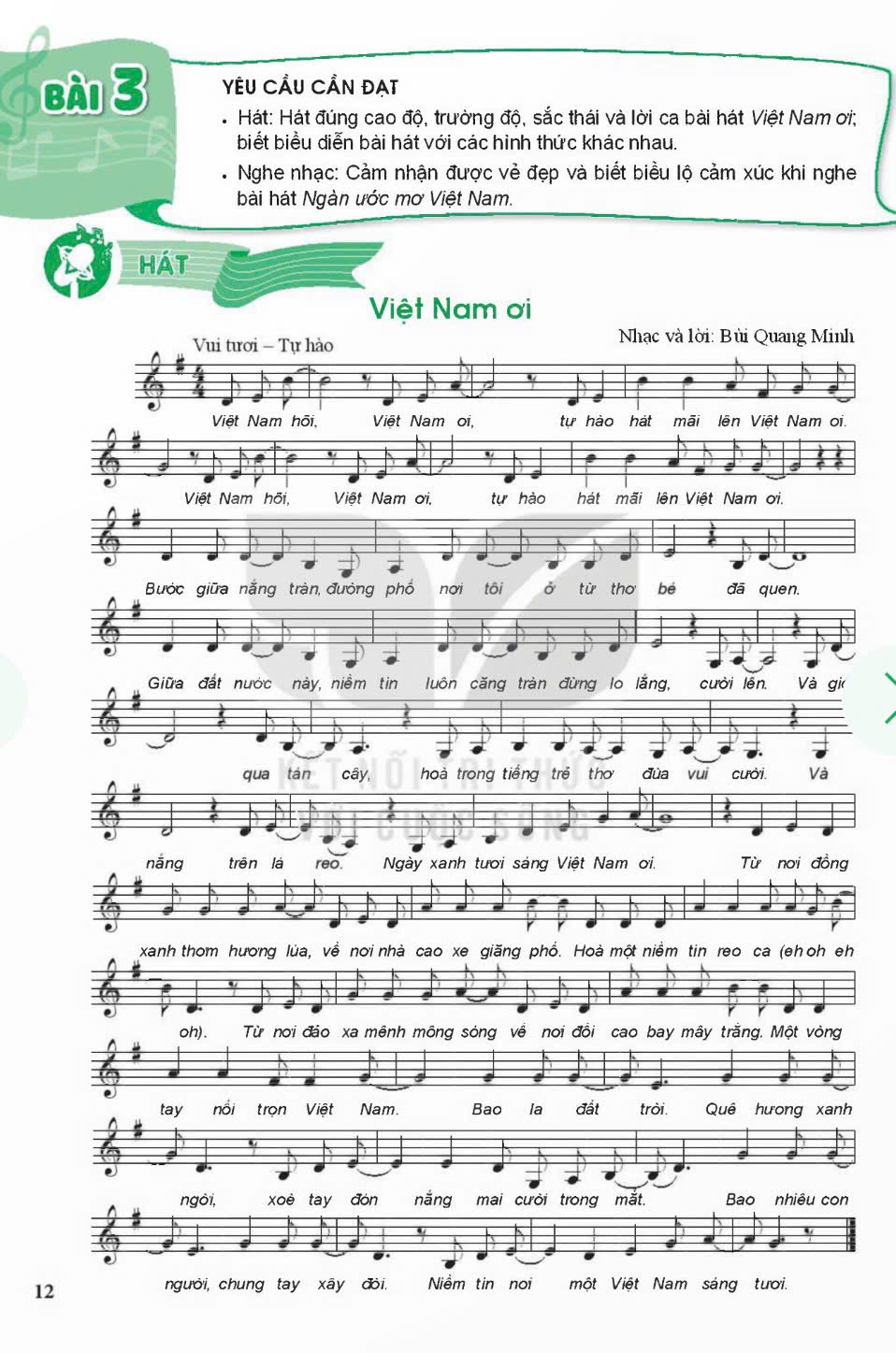 Tác giả Bùi Quang Minh: "Tự hào hát mãi lên Việt Nam ơi"