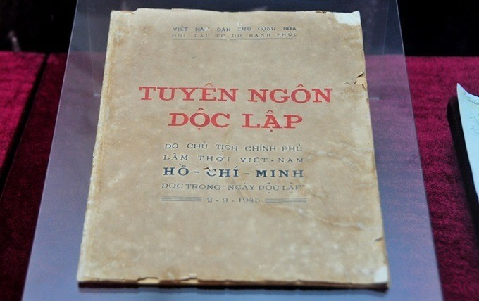 Ý nghĩa pháp lý quốc tế của tuyên ngôn độc lập ngày 2-9-1945