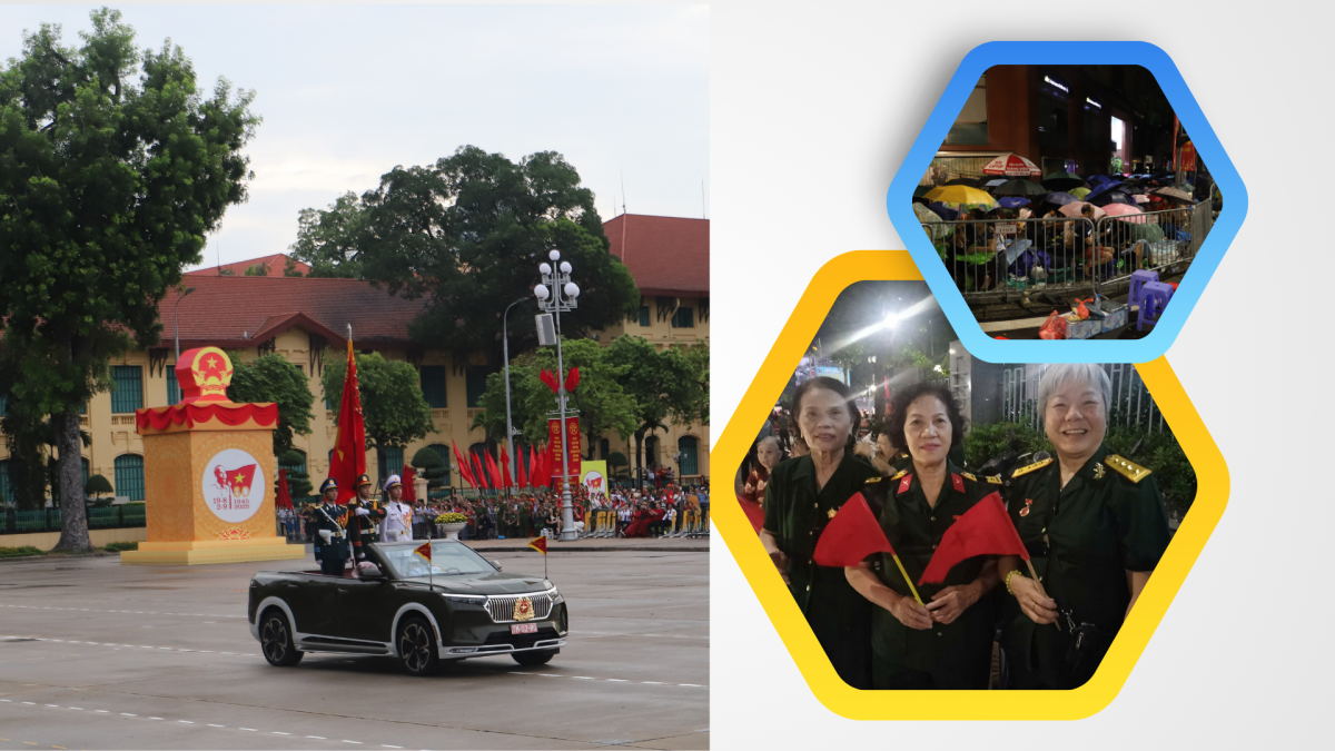 Những khoảnh khắc ấn tượng tại lễ tổng duyệt diễu binh, diễu hành Quốc khánh 2/9