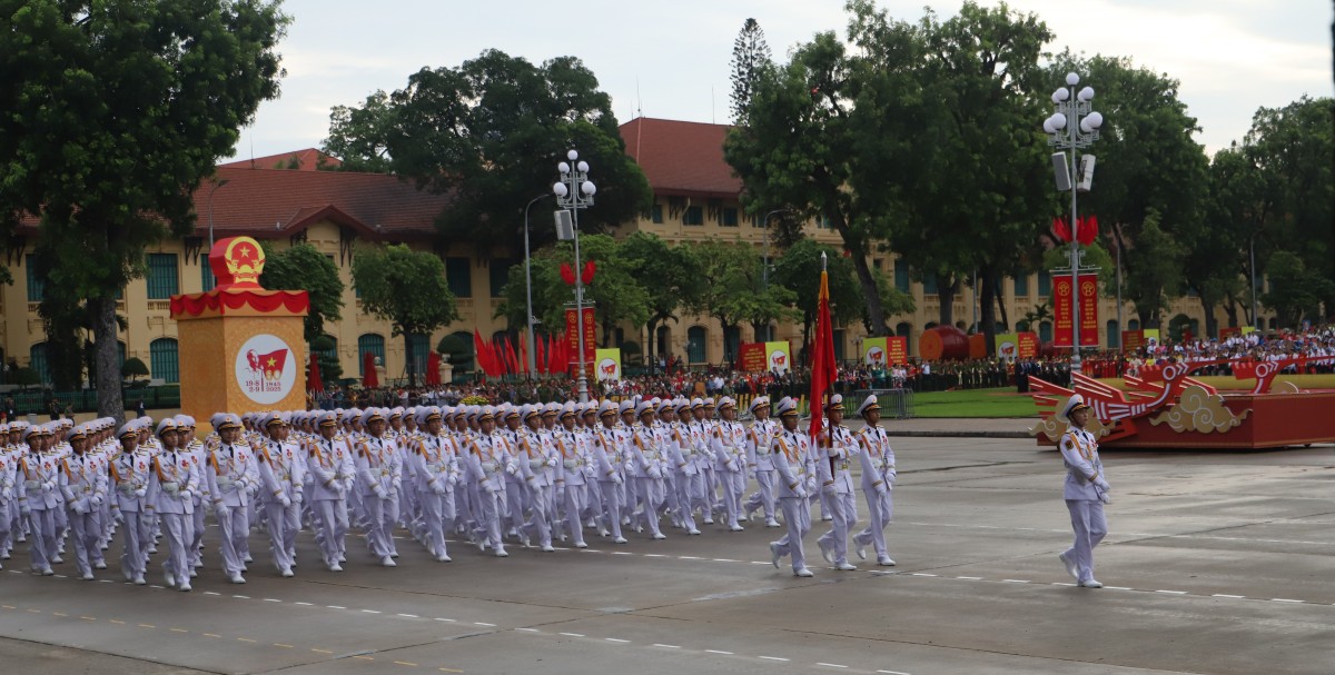 Những khoảnh khắc ấn tượng tại lễ tổng duyệt diễu binh, diễu hành Quốc khánh 2/9