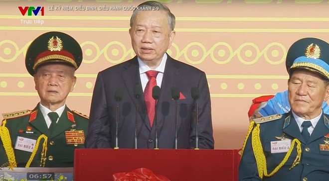 Diễn văn của Tổng Bí thư Tô Lâm tại Lễ kỷ niệm 80 năm Quốc khánh nước CHXHCN Việt Nam